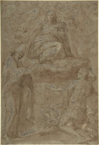 Madonna in Glory with Two Saints MET DP802023