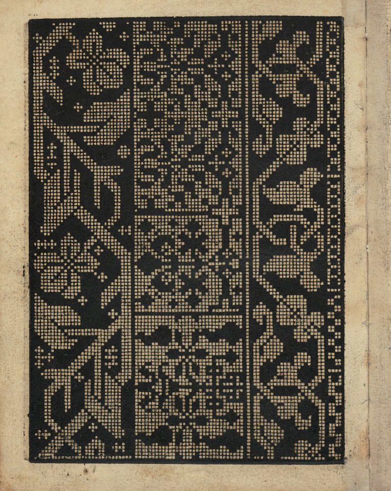 Libbretto nouellamete composto per maestro Domenico da Sera...lauorare di ogni sorte di punti, page 4 (verso) MET DP351286