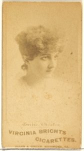Louise Chester, from the Actors and Actresses series (N45, Type 1) for Virginia Brights Cigarettes MET DP829368