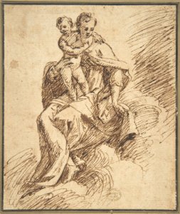 Madonna and Child on Clouds MET DP801854