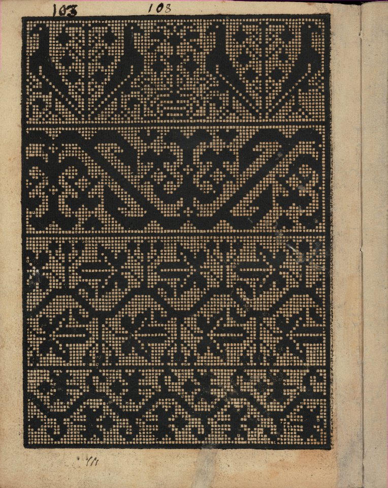Libbretto nouellamete composto per maestro Domenico da Sera...lauorare di ogni sorte di punti, page 2 (verso) MET DP351282