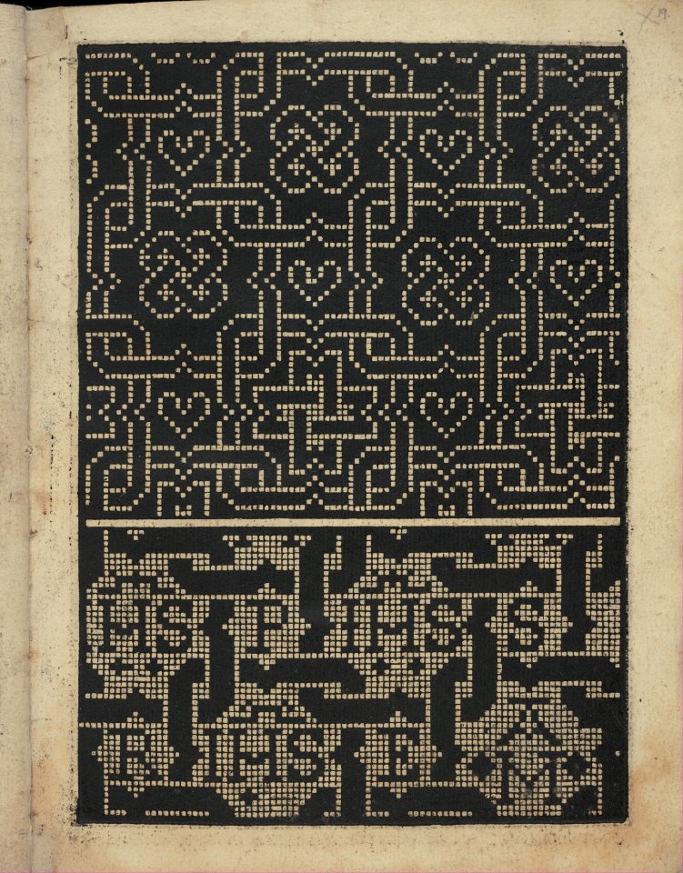 Libbretto nouellamete composto per maestro Domenico da Sera...lauorare di ogni sorte di punti, page 19 (recto) MET DP351315