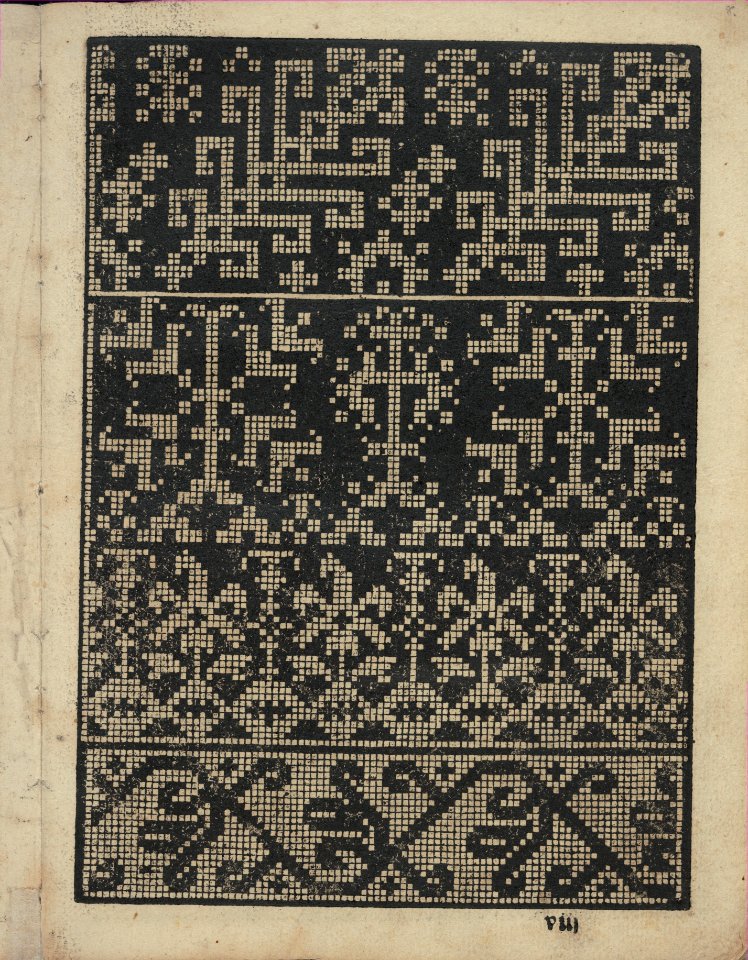 Libbretto nouellamete composto per maestro Domenico da Sera...lauorare di ogni sorte di punti, page 8 (recto) MET DP351293