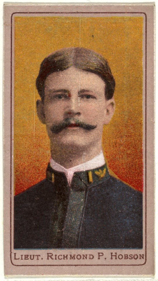 Lieutenant Richmond P. Hobson, from the Heroes of the Spanish War series (T175) MET DP842563