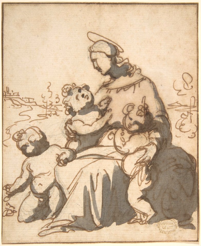Madonna and Children MET DP802166