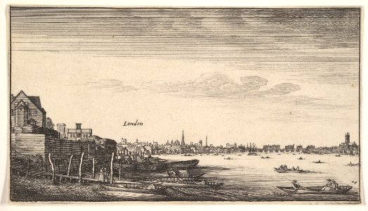 London Viewed from the Milford Stairs MET DP823185