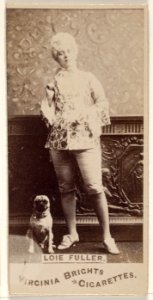 Loie Fuller, from the Actors and Actresses series (N45, Type 1) for Virginia Brights Cigarettes MET DP830450
