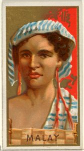 Malay, from the Types of All Nations series (N24) for Allen & Ginter Cigarettes MET DP836447