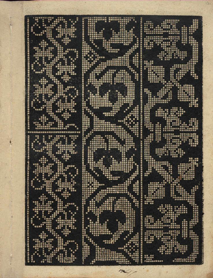 Libbretto nouellamete composto per maestro Domenico da Sera...lauorare di ogni sorte di punti, page 12 (recto) MET DP351301