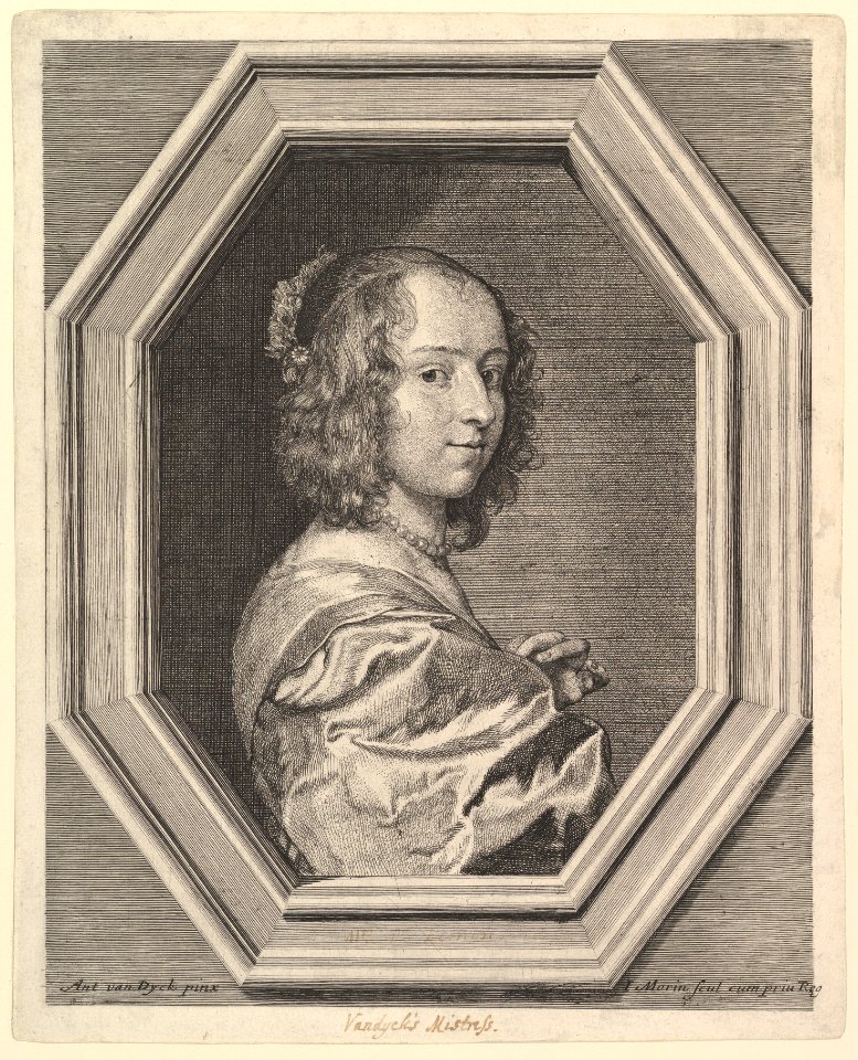 Marguerite Lemon, maitresse d'Antoine van Dyck MET DP826968