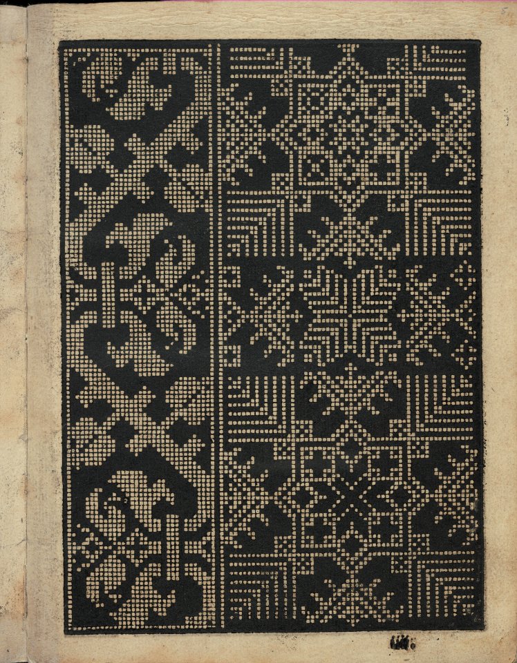 Libbretto nouellamete composto per maestro Domenico da Sera...lauorare di ogni sorte di punti, page 5 (recto) MET DP351287