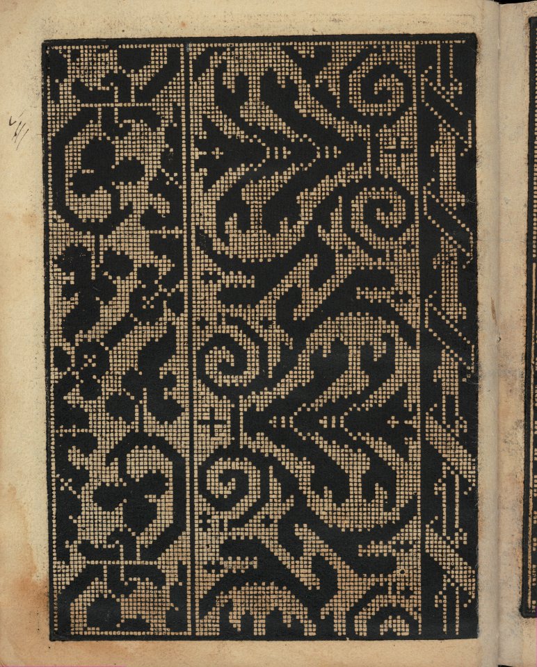 Libbretto nouellamete composto per maestro Domenico da Sera...lauorare di ogni sorte di punti, page 20 (verso) MET DP351318