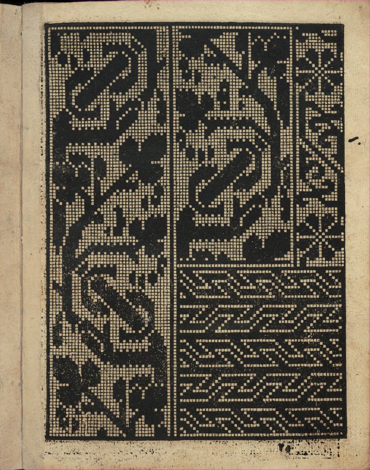 Libbretto nouellamete composto per maestro Domenico da Sera...lauorare di ogni sorte di punti, page 4 (recto) MET DP351285
