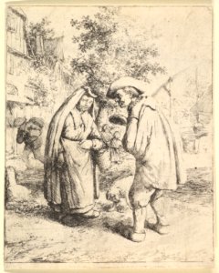 Man Talking to a Woman MET DP822059