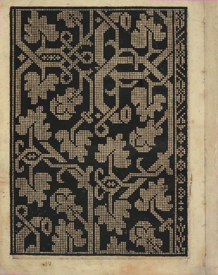 Libbretto nouellamete composto per maestro Domenico da Sera...lauorare di ogni sorte di punti, page 6 (verso) MET DP351290