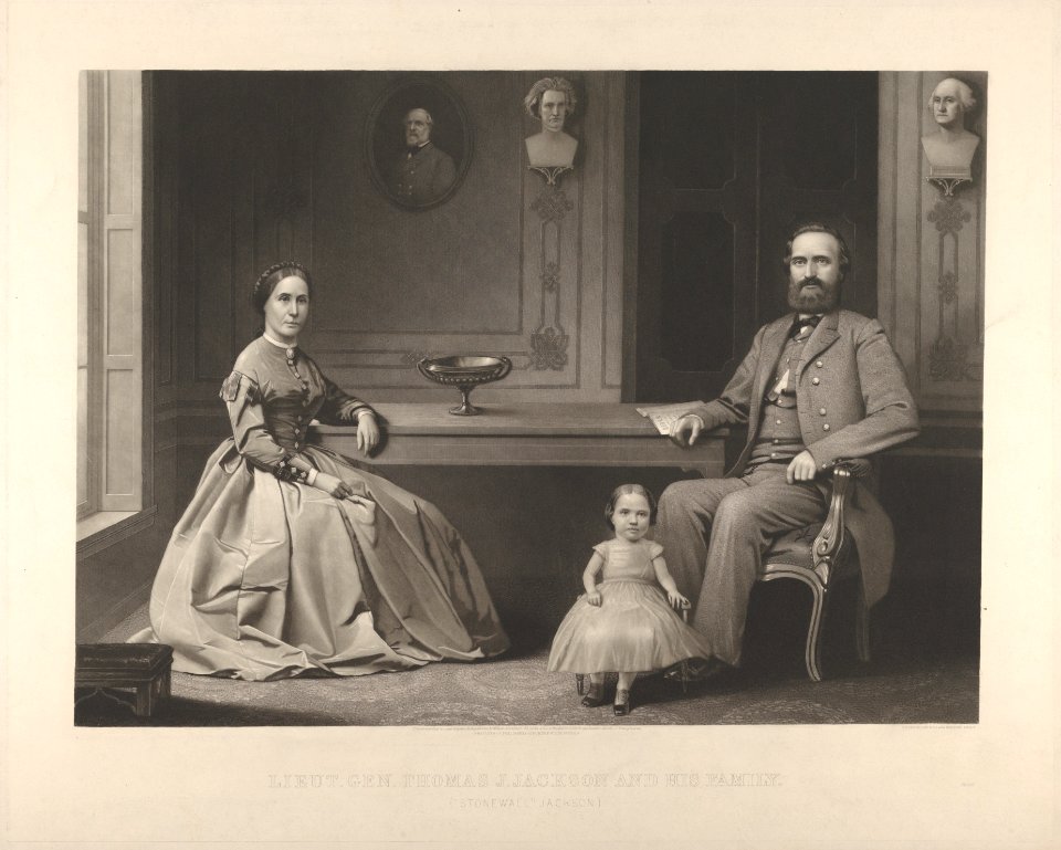 Lieutenant General Thomas J. Jackson and His Family ("Stonewall Jackson") MET DP831354