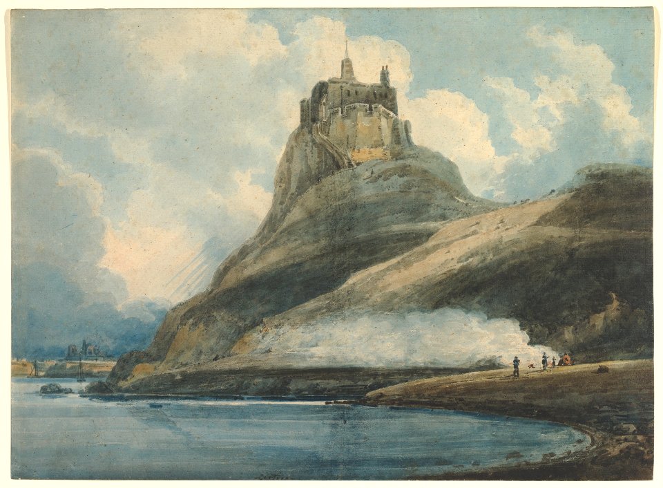 Lindisfarne Castle, Holy Island, Northumberland MET DP821127