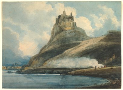 Lindisfarne Castle, Holy Island, Northumberland MET DP821127