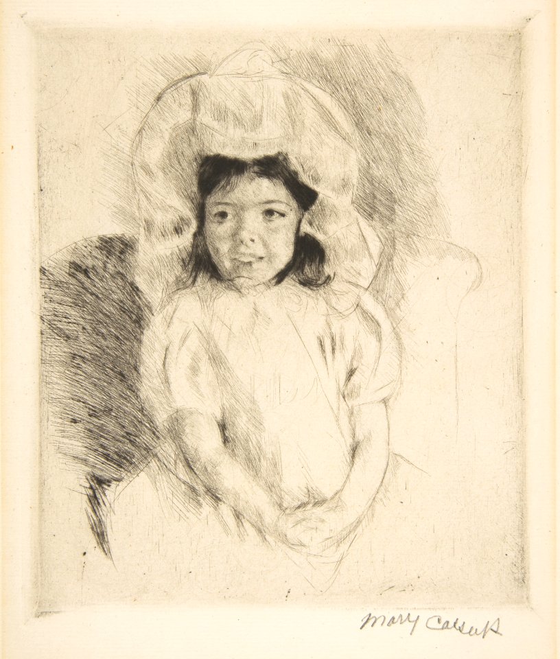 Margot Wearing a Bonnet (No. 2) MET DP815269