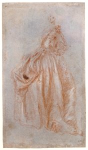 Man Leaning on a Wall (recto) MET DR56