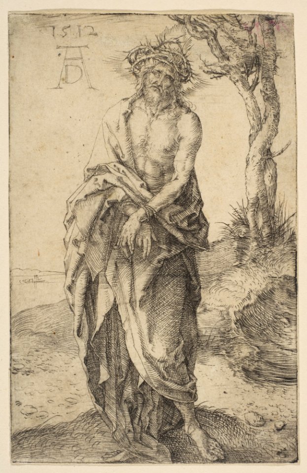 Man of Sorrows with Hands Bound, Albrecht Dürer, 1512