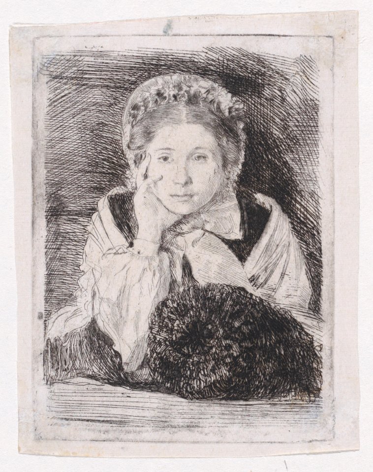 Marguerite De Gas, the Artist's Sister Met DP889532