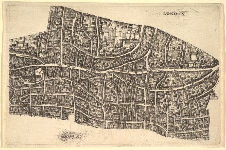 London before the Great Fire MET DP823346