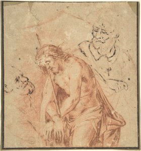 Man of Sorrows and Two Studies of Heads MET DP802361