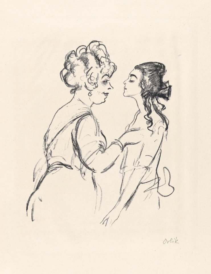 Margarete Kupfer as Magdalene and Hambach as Kadega di Santa Croce MET DP876226