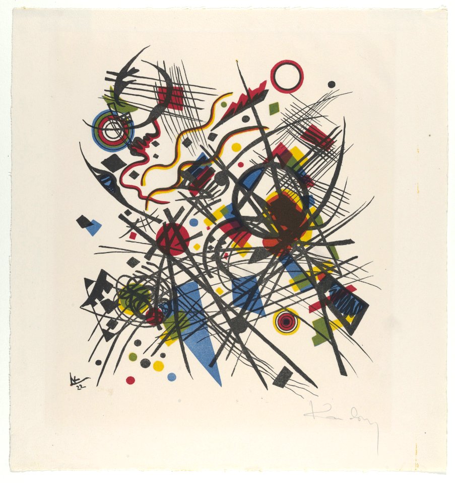 Lithographie fur die Vierte Bauhausmappe MET DP855298