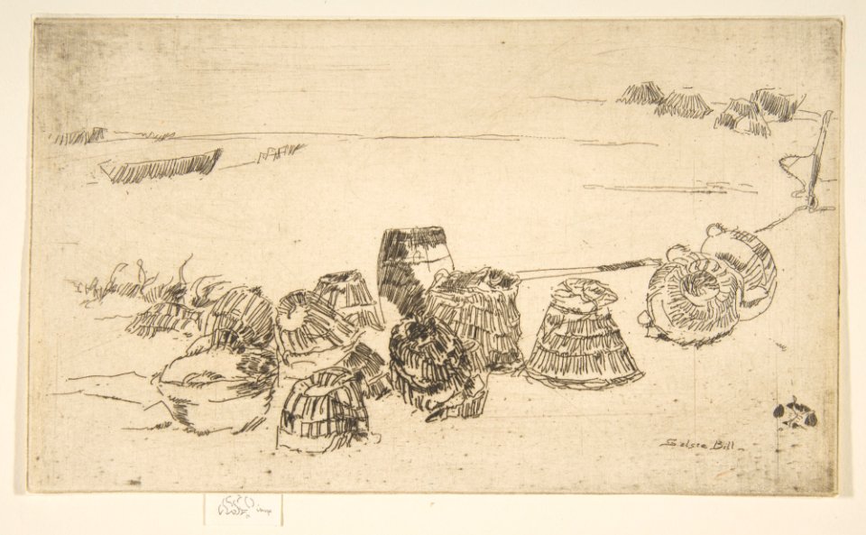 Lobster Pots (Lobster Pots – Selsea Bill) MET DP813653