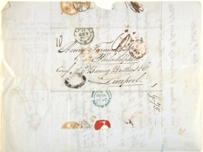 Letter, 9 January 1850 MET DP804264