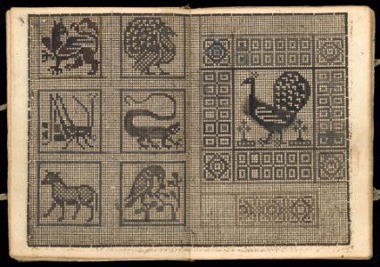 Manuscript album of designs for lace and embroidery MET DP354712