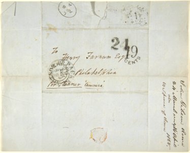 Letter, 24 March 1850 MET DP804255