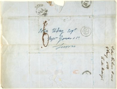 Letter, 9 January 1850 MET DP804262