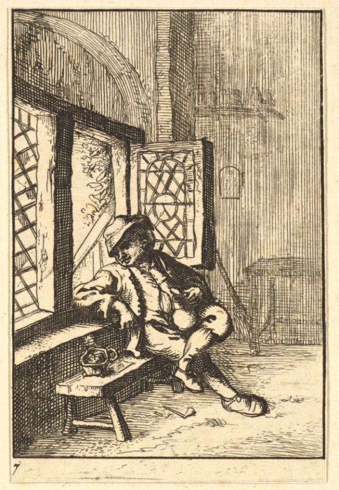 Man Sitting by a Window (copy) MET DP821932