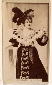 Lillian Russell, from the Actresses series (N245) issued by Kinney Brothers to promote Sweet Caporal Cigarettes MET DP859501