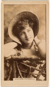 Lillian Russell, from the Actresses series (N245) issued by Kinney Brothers to promote Sweet Caporal Cigarettes MET DP859497