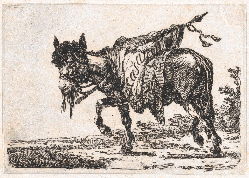 Man playing drums on horseback MET DP874670