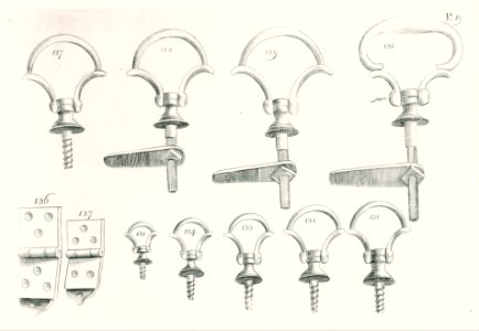 Manufacturer's Catalogue of Hardware MET DP271771
