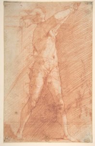 Man Sheathing a Sword MET DP810691
