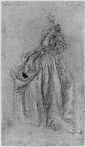 Man Leaning on a Wall (recto) MET 264770