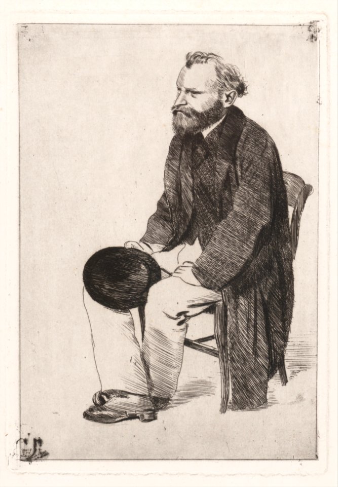 Manet Seated, Turned to the Left MET DP167198
