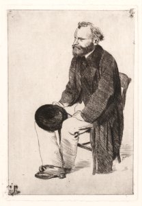 Manet Seated, Turned to the Left MET DP167198