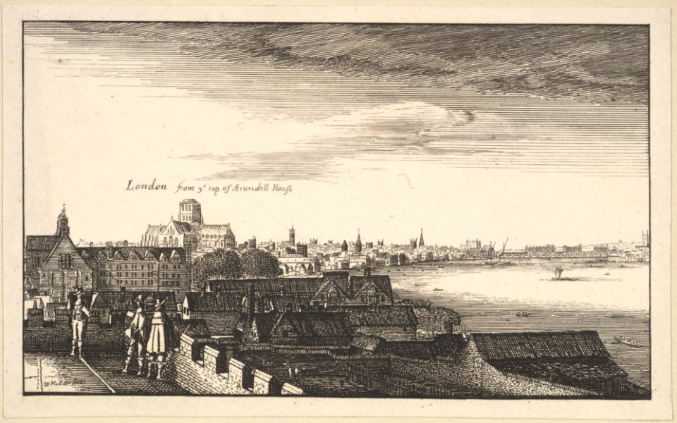 London from Arundel House, copy MET DP823345