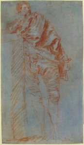 Man Leaning on a Wall (recto) MET 1996.23