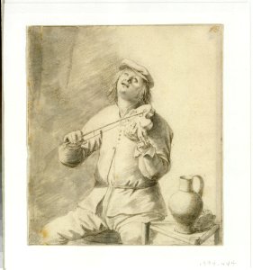 Man Playing The Violin MET DT3770