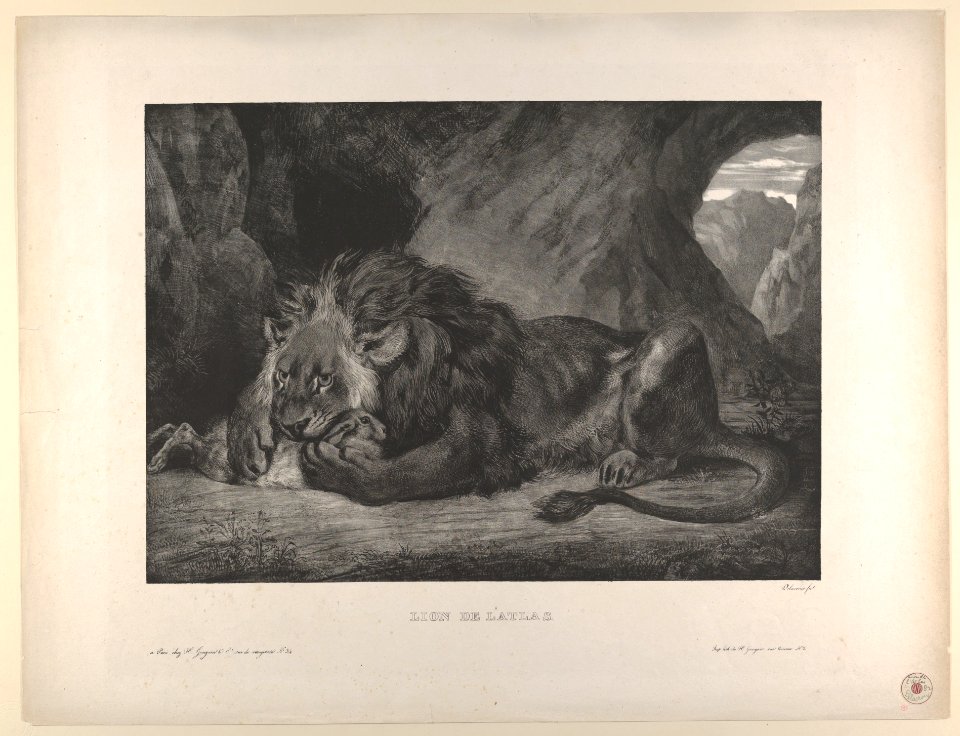 Lion of the Atlas Mountains MET DP852121