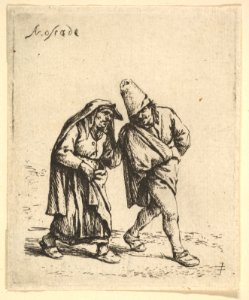 Man and Woman Walking MET DP821896