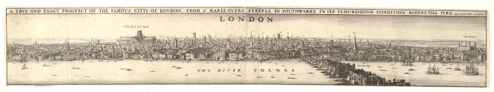 London Before and After the Fire MET DP827201